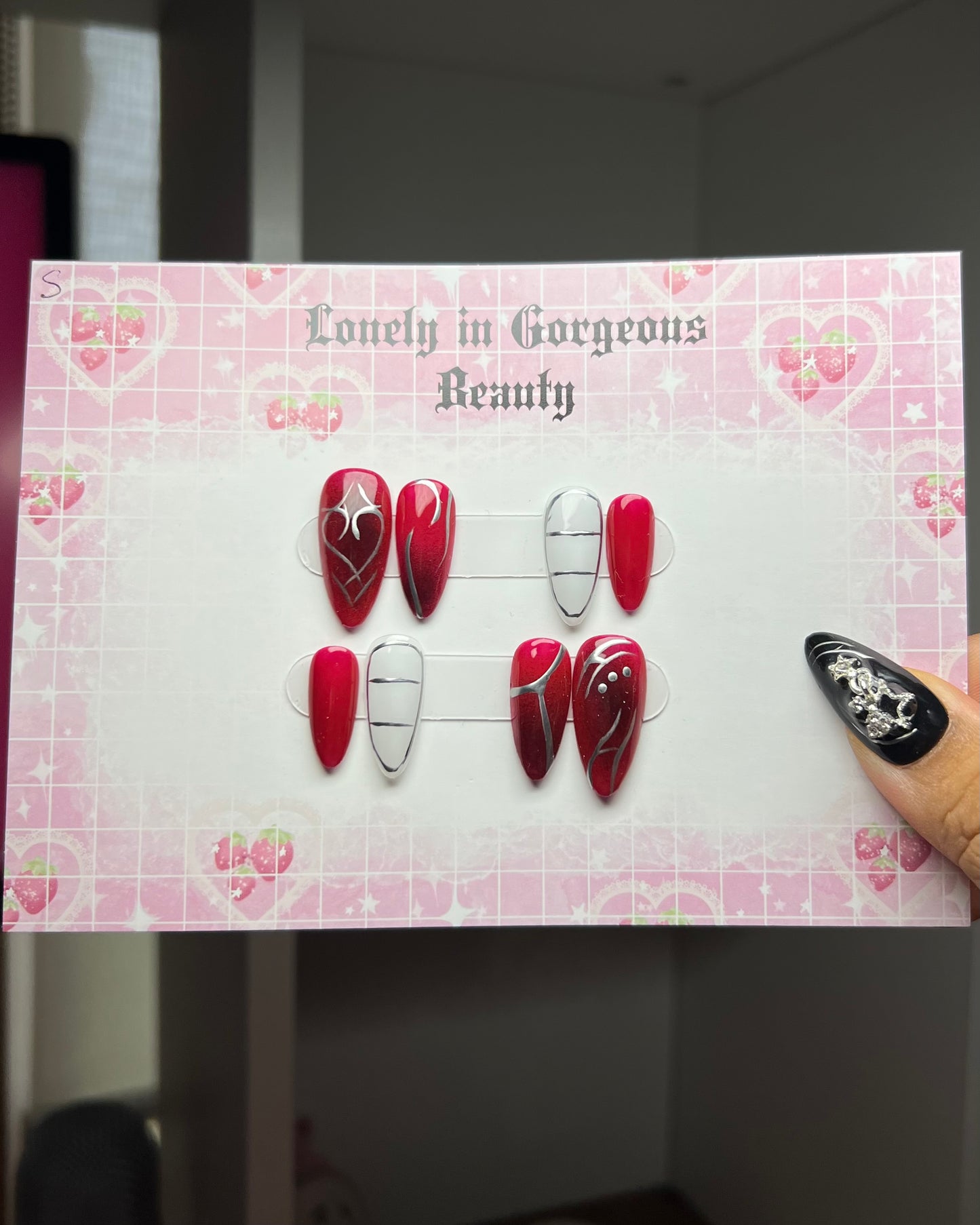 Choose Your Character Press-On Nails - Medium Almond