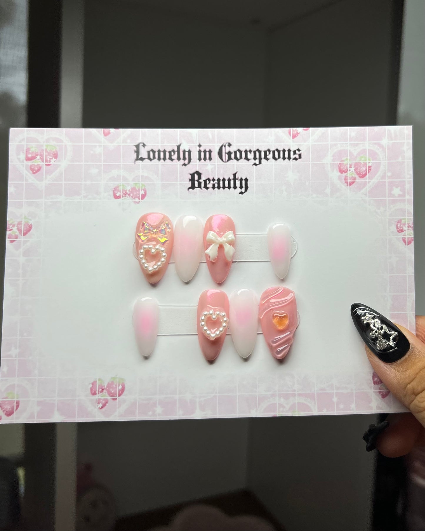 Choose Your Character Press-On Nails - Medium Almond