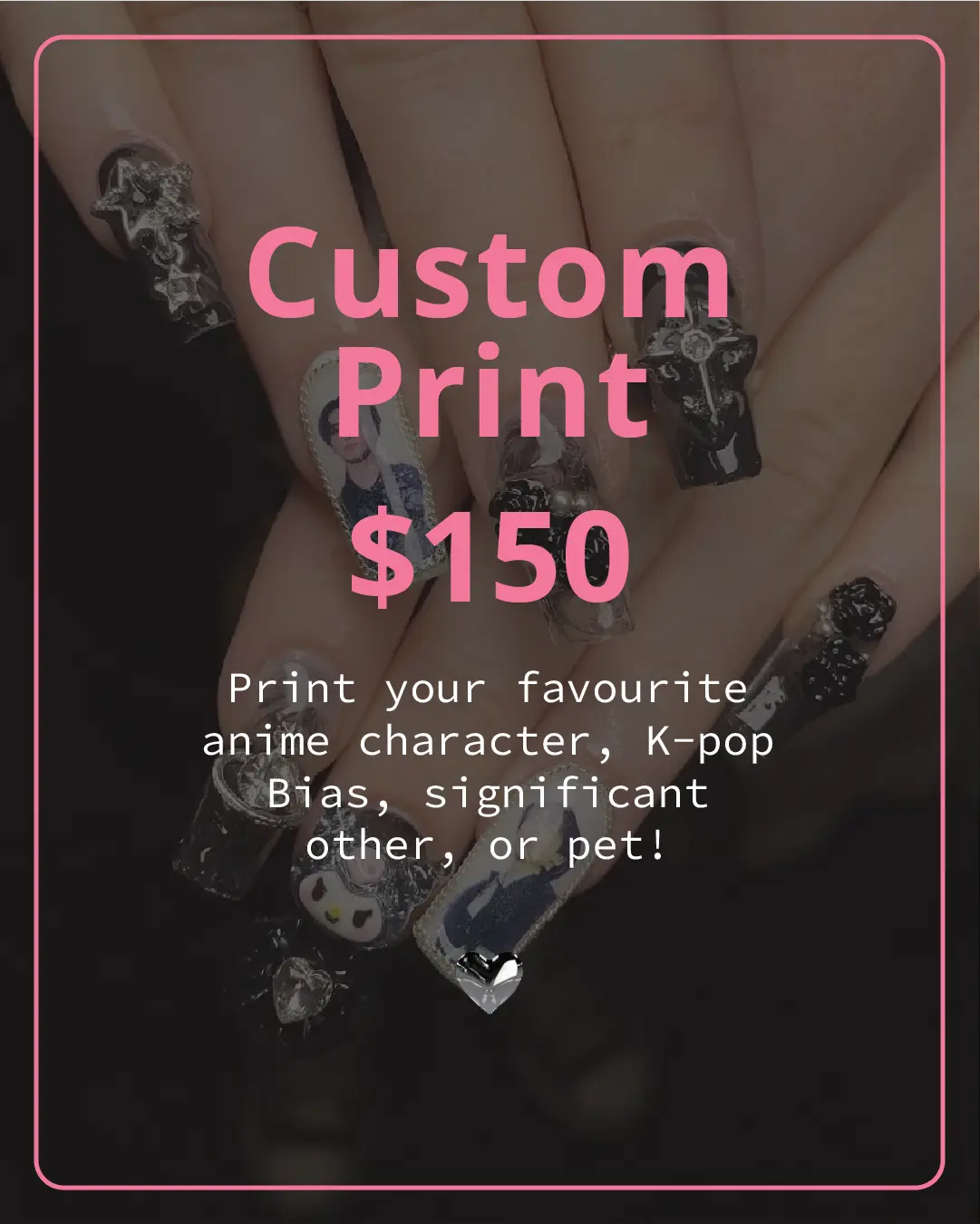 Print - Fully Custom Press-On Nails Set