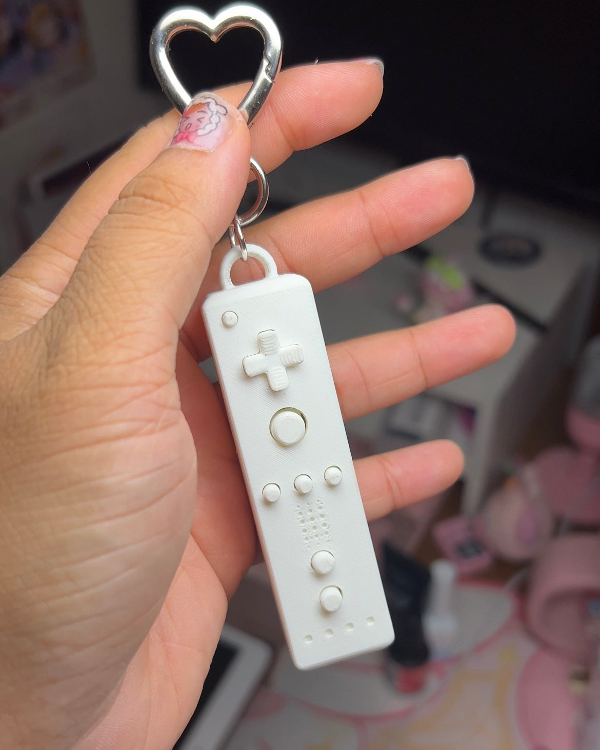 Wii Remote Fidget Keychain (B-Grade)