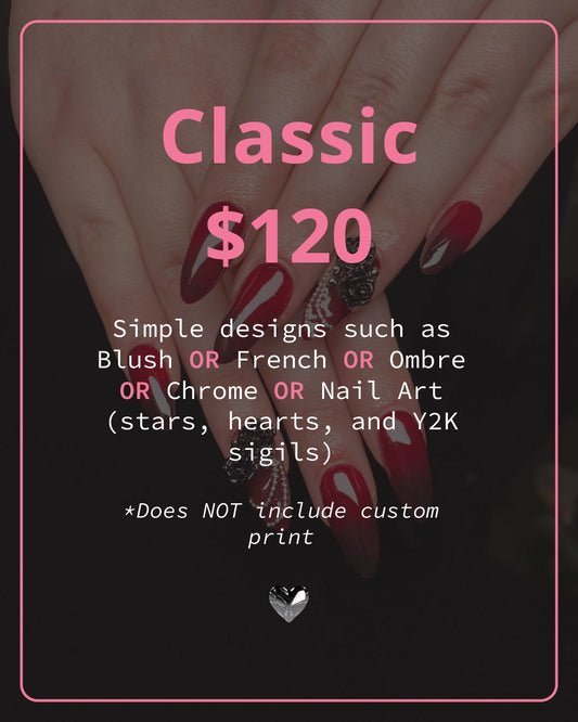 Classic - Fully Custom Press-On Nails Set
