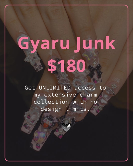 Gyaru Junk - Fully Custom Press on Nail Set