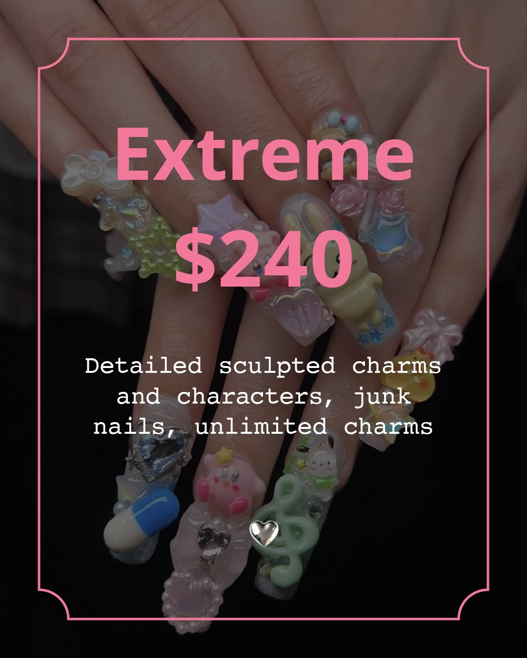 Extreme - Fully Custom Press on Nail Set