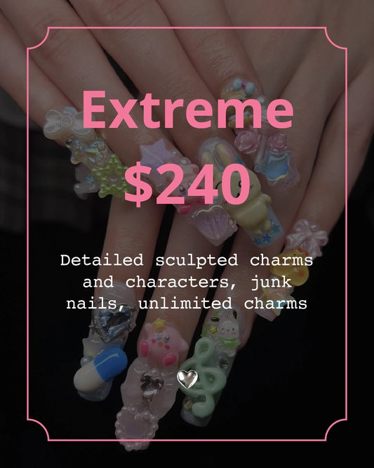 Extreme - Fully Custom Press on Nail Set
